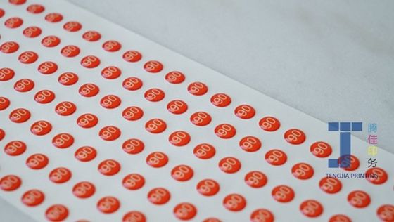 Individuell gedruckte, geprägte Produktetiketten