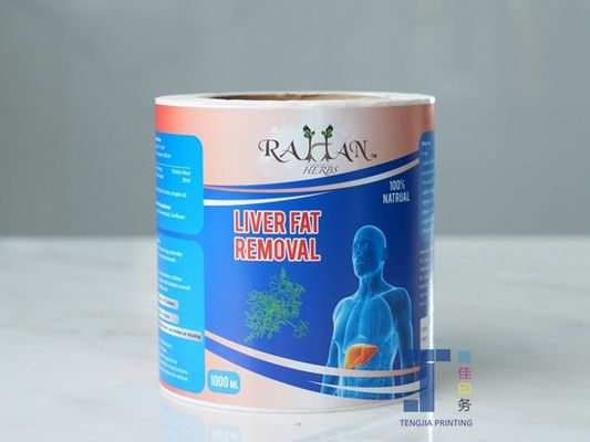 Glanzige Matte Lamination Lebensmittel Aufkleber Etiketten