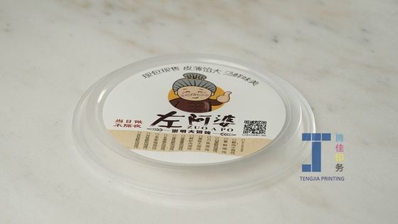Wasserdichte Aufkleber für Lebensmittelbehälter