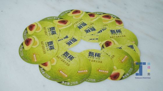OEM Iml In Form Etikettierung Eisbecher Etiketten Umweltschonend