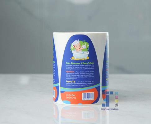 Papier-Vinyl-PP-Kosmetikflaschen-Aufkleber Offset gedruckt