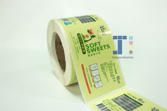 OEM/ODM Getränkeflaschenetikette Speiseölflaschen Aufkleber Papier PET-Material