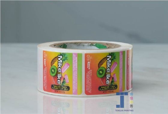 Glanzende Matte-Lamination Druckbare Kraftpapieretiketten Roll für die Kennzeichnung