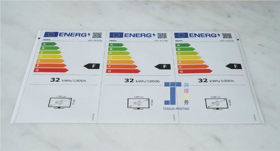 Energie-Identifikationen Elektronische Produktaufkleber Flammschutzmittel
