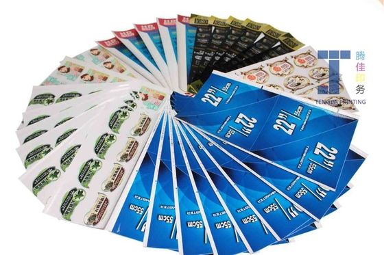 Zusammengestellte Farbe Elektronische Produktetiketten PET Elektrische Beschilderung