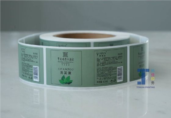 Schleifstoff-Shampoo-Aufkleber Wasserdichte Verpackung