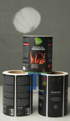 Personalisierte wasserdichte Shampoo-Flaschenetiketten Duschgel-Etiketten Langlebig