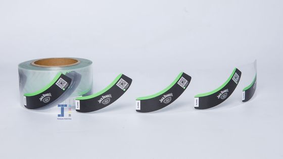 Wasserdicht gedruckte transparente Etiketten mit abnehmbarem Klebstoff