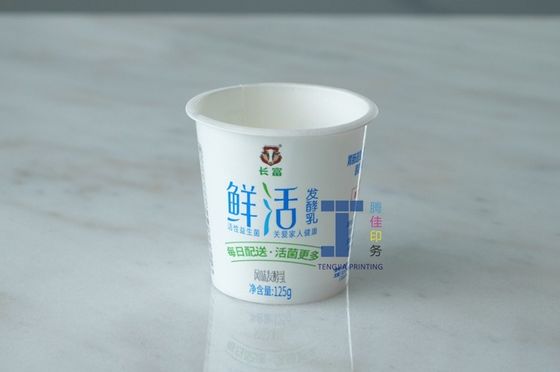 Etiketten aus Plastik, Eisbecken, Offsetdruck