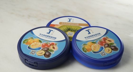 Personalisierte PP-PE-Etiketten für die Kappe der Milchpulverdose