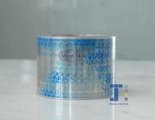 Dauerhaftes Klebstoff gedruckte transparente Etiketten 50-150 Mikron Dicke