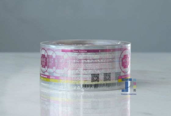 Anpassungsfähige, durchsichtige, wasserdichte Kunststoffsticker